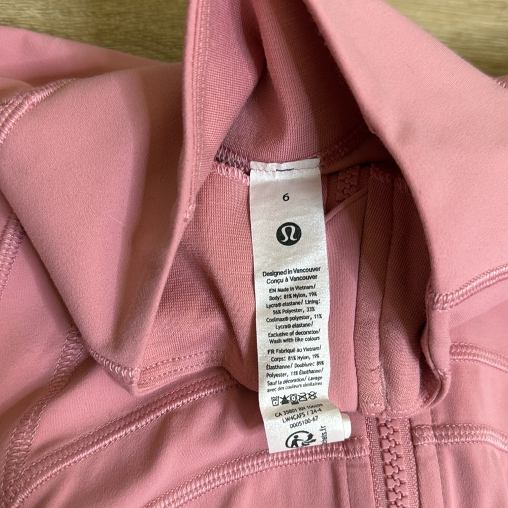 Lululemon Pink Tide Define - Picture 3 of 4